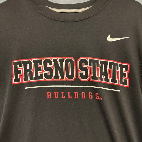 Nike Fresno State Bulldogs Shirt Performance Dri Fit Blockcore Comfy Workout Gym - Picture 4 of 8